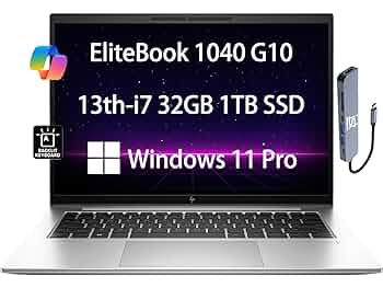 美品　HP EliteBook G10 Core i7 1335U Amazon.com: HP EliteBook 1040 G10 Business Laptop (14